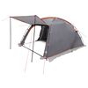 vidaXL Tente tunnel Gris et orange 361 x 235 x 147 cm