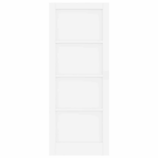 vidaXL Porte int&eacute;rieure ORKDAL Blanc 83 x 211 cm Contreplaqu&eacute;