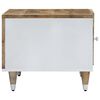 vidaXL Table basse 80x50x40 cm bois de manguier massif