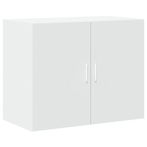 vidaXL Armoire murale blanc 80x42,5x64 cm bois d'ing&eacute;nierie