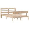 vidaXL Cadre de lit sans matelas 140x190 cm bois de pin massif