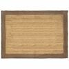 vidaXL Tapis de zone Gris 200 x 290 cm Jute