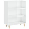 vidaXL Buffet Blanc brillant 69,5x32,5x90 cm Bois d'ing&eacute;nierie