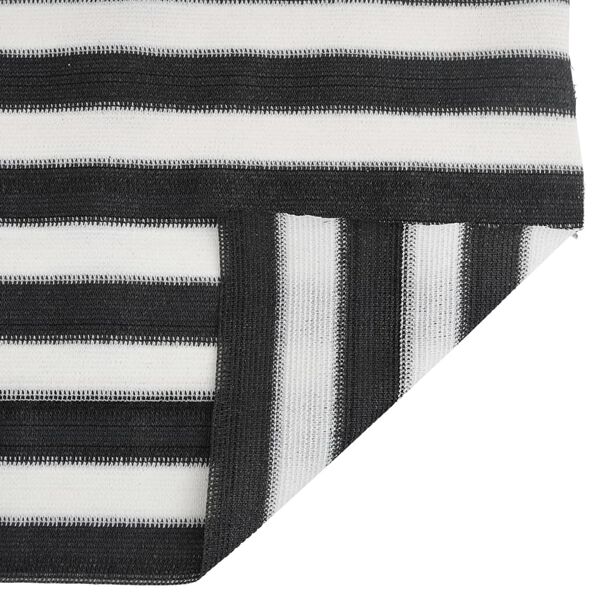 vidaXL Filet brise-vue anthracite et blanc 1,8x50 m PEHD 75 g/m&sup2;