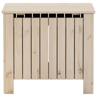 vidaXL Boîte de rangement avec couvercle RANA bois massif de pin