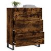 vidaXL Buffet ch&ecirc;ne fum&eacute; 69,5x34x90 cm bois d'ing&eacute;nierie