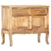 vidaXL Buffet 80 x 35 x 70 cm Bois de manguier massif