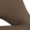 vidaXL Tabourets de bar lot de 2 taupe tissu