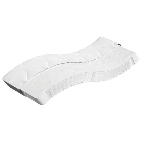 vidaXL Matelas &agrave; ressorts ensach&eacute;s moyen 80x200 cm