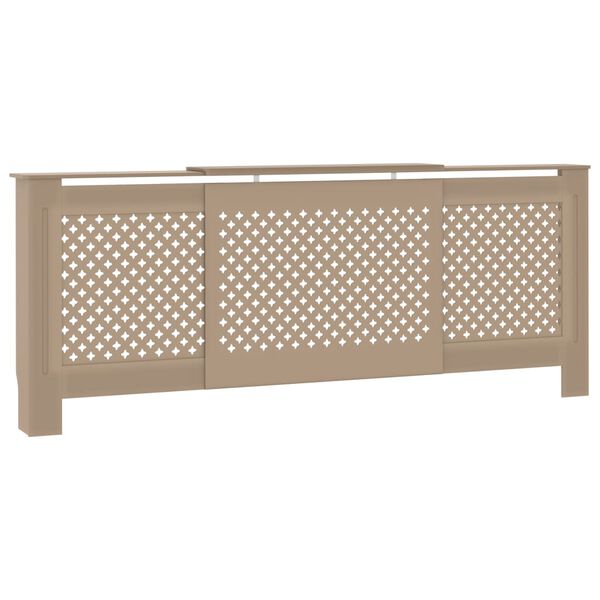 vidaXL Cache-radiateur MDF 205 cm