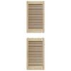 vidaXL Porte de Cabinet avec porte 4 pcs Naturel 140.5 x 2 x 59.5 cm