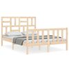 vidaXL Cadre de lit sans matelas 120x200 cm bois de pin massif