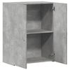 vidaXL Armoire de classement gris b&eacute;ton bois d'ing&eacute;nierie