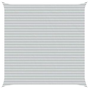 vidaXL Voile d'ombre Gris clair et blanc 7 x 7 m