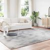 vidaXL Tapis shaggy à poils longs NAVARRA gris argenté 240x340 cm