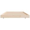 vidaXL Cadre de lit sans matelas 90x190 cm bois de pin massif
