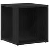 vidaXL &Eacute;tag&egrave;res d'angle 33 x 33 x 34,5 cm Bois d'ing&eacute;nierie Ch&ecirc;ne noir