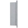 vidaXL Niche de douche Gris mat 41x36x10 cm