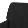 vidaXL Fauteuil Noir 62x79x79 cm Velours