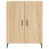 vidaXL Buffet chêne sonoma 69,5x34x90 cm bois d'ingénierie