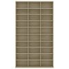 vidaXL Armoire &agrave; CD Ch&ecirc;ne sonoma 102x16x177,5 cm Bois d'ing&eacute;nierie