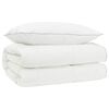 vidaXL Ensemble de couette 90 % en duvet d&rsquo;oie FULDA 2 pc 152 x 203 cm