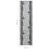 vidaXL Tapis BCF Gris 80x300 cm
