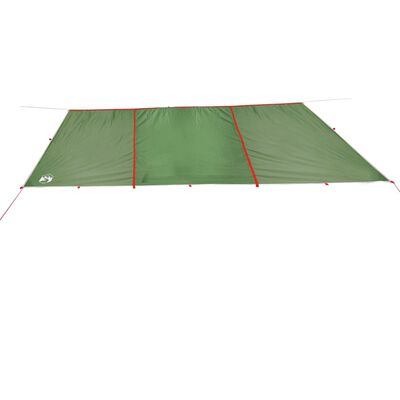 vidaXL Bâche de camping vert 420x440 cm imperméable