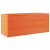vidaXL Jardini&egrave;re cire marron 110x40x46 cm bois de pin massif