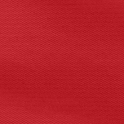 vidaXL Auvent latéral rétractable Rouge 140x1200 cm