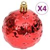 vidaXL Ensemble de boules de No&euml;l 70 pcs Dor&eacute; et rouge
