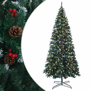 vidaXL Sapin de No&euml;l Artificiel &agrave; Branches Articul&eacute;es 500 cm 900 LED