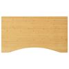 vidaXL Dessus de bureau 110x60x2,5 cm bambou