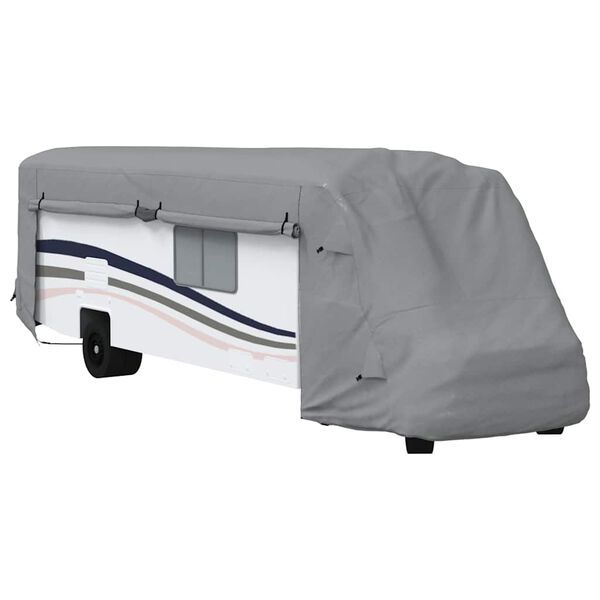 vidaXL Housse de camping-car gris 870x235x275 cm tissu non tiss&eacute;
