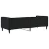 vidaXL Lit de repos sans matelas noir 80x200 cm velours