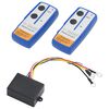 vidaXL 2 pcs T&eacute;l&eacute;commandes sans fil pour treuil avec r&eacute;cepteur