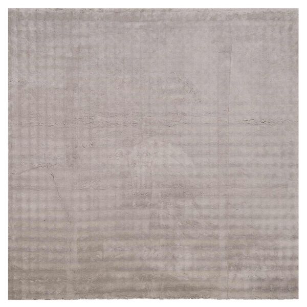 vidaXL Tapis de surface Carr&eacute; HUARTE Sable 120 x 120 cm Polyester