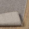 vidaXL Tapis de surface Rectangulaire LUGO Taupe 230 x 160 cm
