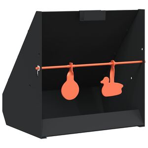 vidaXL Attrape-plombs Noir 31 x 23 x 31,5 cm Acier