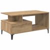 vidaXL Table basse Ch&ecirc;ne artisanal 90 x 49 x 45 cm Bois d'ing&eacute;nierie