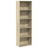 vidaXL Biblioth&egrave;que ch&ecirc;ne sonoma 60x30x189 cm bois d'ing&eacute;nierie