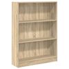 vidaXL Biblioth&egrave;que ch&ecirc;ne sonoma 80x24x109 cm bois d'ing&eacute;nierie