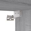 vidaXL Ensemble de meubles TV 2 pcs Sonoma gris Bois d'ing&eacute;nierie