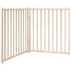 vidaXL Barri&egrave;re pour chien pliable 2 panneaux 160 cm bois sapin massif
