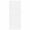 vidaXL Porte int&eacute;rieure ORKDAL Blanc 83 x 202 cm Contreplaqu&eacute;
