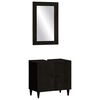vidaXL Ensemble de meubles salle de bain 2 pcs bois de manguier massif