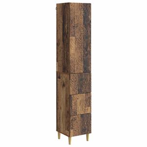 vidaXL Ensemble de Meubles 2 pc 33 x 34,5 x 90 cm Bois d'ing&eacute;nierie