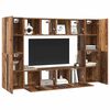 vidaXL Ensemble meuble TV 8 pcs Bois Ancien Bois d'ing&eacute;nierie