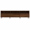 vidaXL Meuble TV ch&ecirc;ne marron 150x30x44,5 cm bois d'ing&eacute;nierie