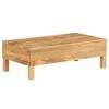 vidaXL Table basse Bois de manguier massif 110x55x35 cm